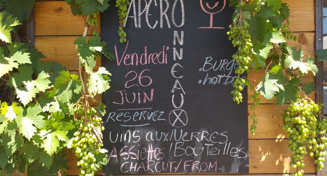 Apéro/tonneaux vendredi 26 juin 2020
