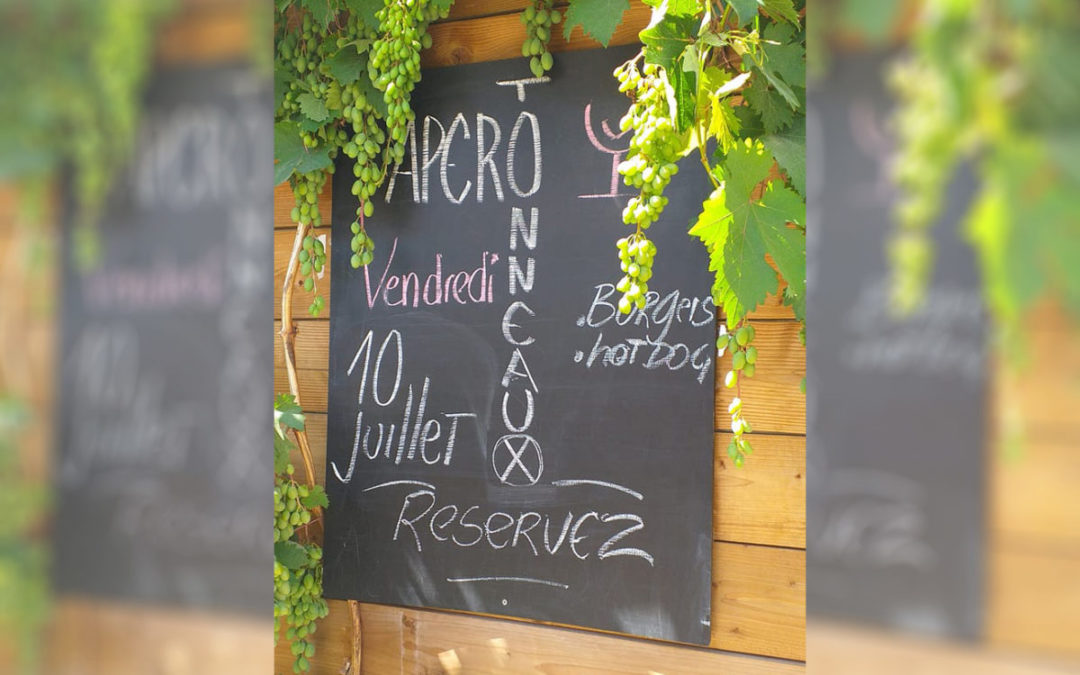 Apéro/tonneaux vendredi 10 juillet 2020