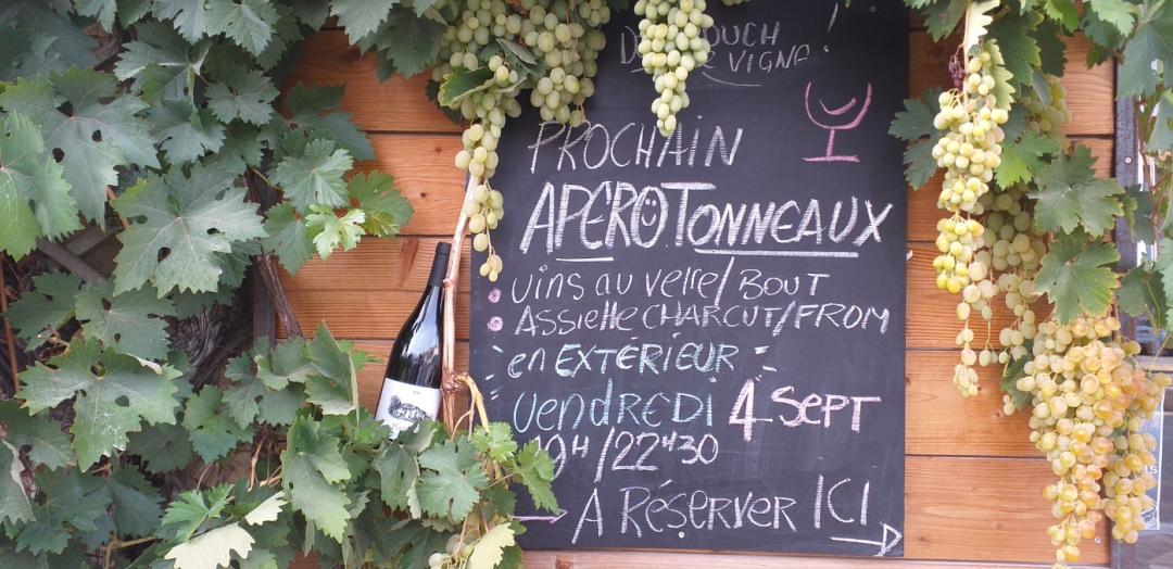 Apéro/tonneaux vendredi 4 septembre 2020