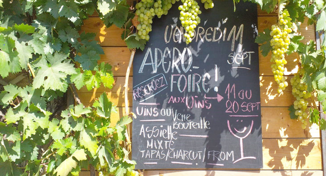 Apéro/tonneaux vendredi 11 septembre 2020