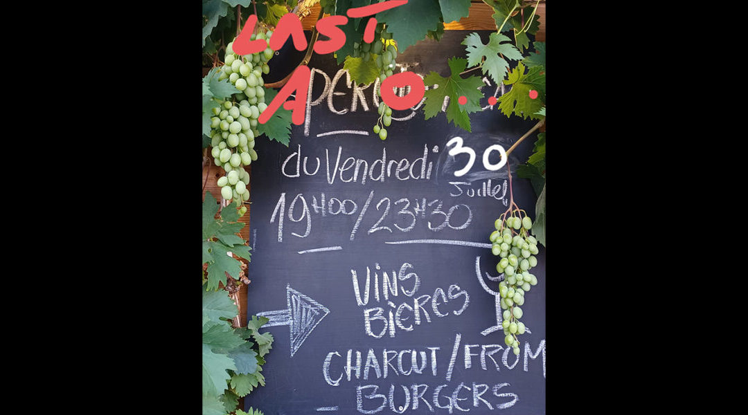 Apérotonneaux vendredi 30 juillet au Grappillon