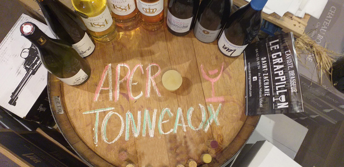 Apero-tonneaux-Le-Grappillon-Saint-Zacharie