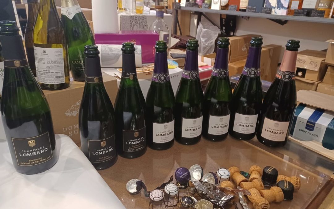 On a dégusté les Champagnes Lombard !